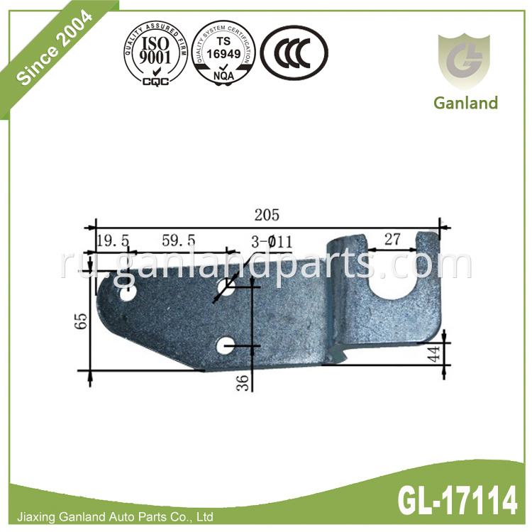 wing body truck hook GL-17114 